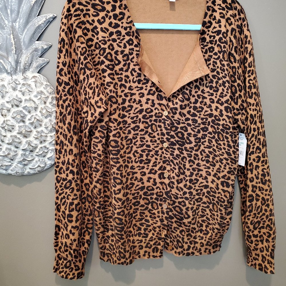 Adorable Leopard Cardigan